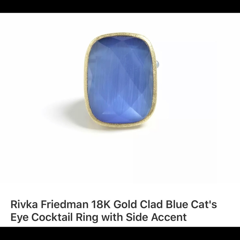 π―AUTH NEW 18k Gold Clad by Rivka Friedman Ez 7 π - Picture 8 of 10